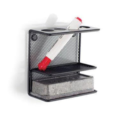 Dry-Erase White Board Organization Onyx Mesh Marker Holder with Shelf ,1 Each - Axiom Medical Supplies