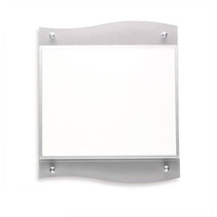 Dry-Erase Board with Frame Magnetic White Board with Frost Frame • Overall: 19"L x 16"W • White board area: 13"L x 16"W ,1 Each - Axiom Medical Supplies