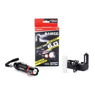 Dual LED Flood and Spot Flashlights 600 Lumen • 6.5"W x 4"L x 1.63"H ,1 Each - Axiom Medical Supplies