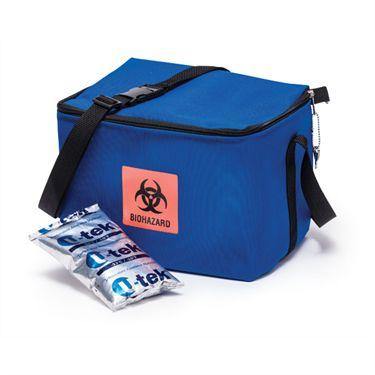 Duo-Compartment Locking Tote Small Duo-Compartment Locking Tote • 10.25"W x 7.25"D x 8"H ,1 Each - Axiom Medical Supplies