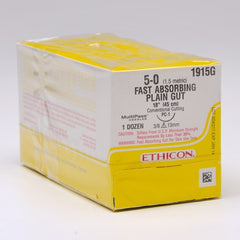 Suture without Needle Plain Gut Absorbable Size 2 - 0 54 Inch Suture