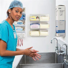 MarketLab E-Z Scrub Dispensers White ABS ,1 Each - Axiom Medical Supplies