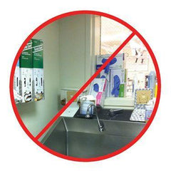 MarketLab E-Z Scrub Dispensers Frosted Polycarbonate ,1 Each - Axiom Medical Supplies