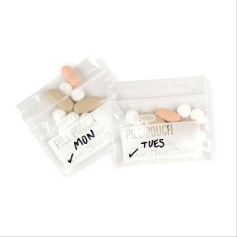 EZY Dose Disposable Pill Pouches EZY Dose Disposable Pill Pouches 50PK ,1 Each - Axiom Medical Supplies