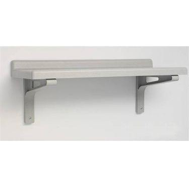 Easy-Clean Polypropylene Solid Shelves 36"W x 14"D ,1 Each - Axiom Medical Supplies