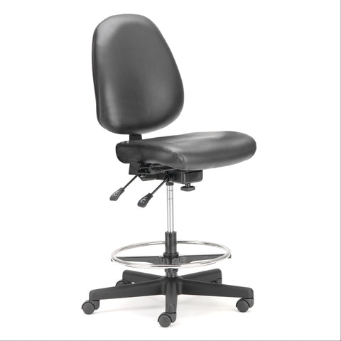 ErgoTask Stool Stool (without arms) • 25.5"W x 18.5"D x 49"H ,1 Each - Axiom Medical Supplies