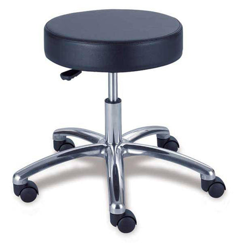Extra Cushioned Stools with Chrome Base Without Back ,1 Each - Axiom Medical Supplies