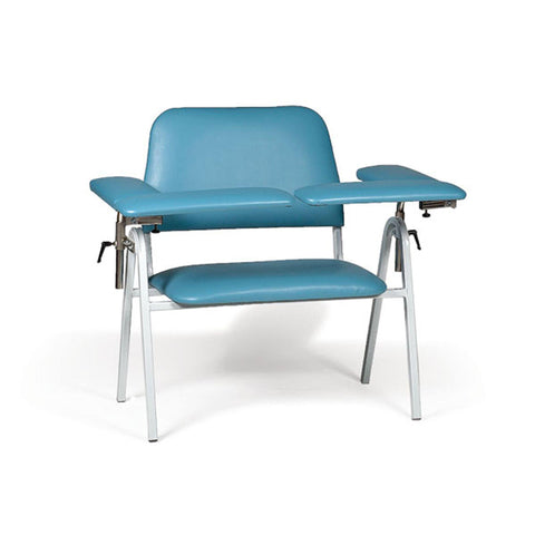 Extra Wide Standard Height Blood Draw Chair Extra-Wide • 45"W x 29"D x 38"H ,1 Each - Axiom Medical Supplies