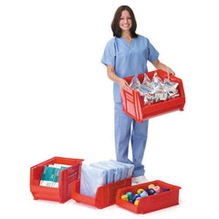 Extra Large Organizer Bins 12.375"W x 20"D x 6"H ,1 Each - Axiom Medical Supplies