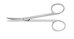 Teleflex Medical Stitch Scissors Spencer 3-1/2 Inch Length Stainless Steel Finger Ring Handle Straight Blunt Tip / Blunt Tip - M-655262-2192 - Each