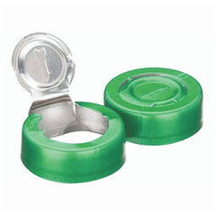 PANTek Technologies LLC Wheaton® Vial Closure Aluminum Tear-Off Seal Green 20 mm For Bottles with a 20 mm Crimp Top Finish NonSterile - M-1132924-4831 - Case of 1000