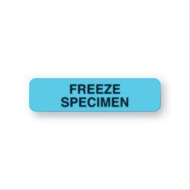 Freezer Communication Labels "Freeze Speciman" • Light Blue • 1.25"W x 0.31"H ,760 / pk - Axiom Medical Supplies