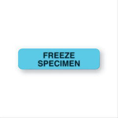 Freezer Communication Labels "Freeze Speciman" • Light Blue • 1.25"W x 0.31"H ,760 / pk - Axiom Medical Supplies