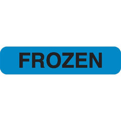 FROZEN Phlebotomy/Specimen Receiving Labels "Keep Frozen" • White • 3"W x 4"H ,500 Per Pack - Axiom Medical Supplies