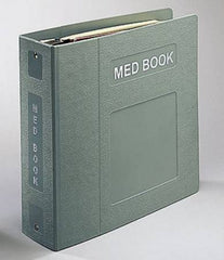 First Healthcare Products Prefilled Binder 3 Ring Navy Blue