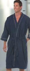 Fashion Seal Uniforms Patient Robe Male Large Navy