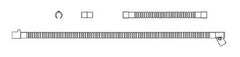 Fisher & Paykel Heated Anesthesia Breathing Circuit Corrugated Tube 60 Inch Tube Single Limb Adult