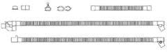 Fisher & Paykel Heated Breathing Circuit Corrugated Tube Dual Limb Adult