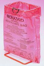 Fisher Scientific Biohazard Bag Holder Scienceware® Poxygrid® - M-245128-2236 - Each