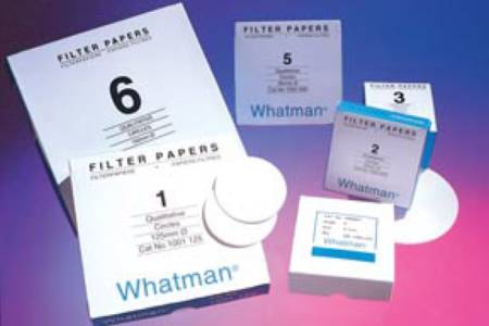 Fisher Scientific Whatman® Filter Paper 11 cm Diameter, Circle, Cellulose Filter, Grade 2, Qualitative, No 2, Particle Retention: 8 µM, Medium Fine Porosity, Smooth Surface