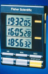 Fisher Scientific Electronic Alarm Timer 3 Channel Traceable® 20 Hours Digital Display