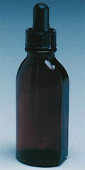 Fisher Scientific Dropper Bottle Fisherbrand™ Round Glass 30 mL (1 oz.)