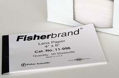 Fisher Scientific Lens Paper Fisherbrand® 4 L X 6 W Inch, Booklet, 50 Sheet Cleaning Glass Lenses