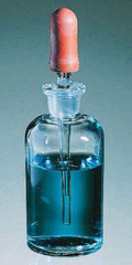 Fisher Scientific Dropper, Bottle 2 oz, Borosilicate Glass, Pipet, Rubber Bulb