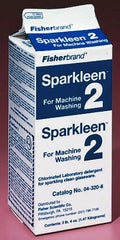Fisher Scientific Instrument Detergent Fisherbrand* Sparkleen™ 2 Powder Concentrate 3.25 lbs. Carton Chlorine Scent - M-513927-3274 - Box of 1