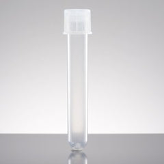Fisher Scientific Falcon® Test Tube Round Bottom Plain 12 X 75 mm 5 mL Without Color Coding Snap Cap Polypropylene Tube
