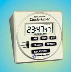 Fisher Scientific Electronic Alarm Timer Laptop Timer, Count Down Traceable® 24 Hours Digital Display