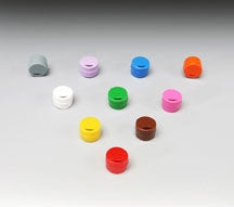 Fisher Scientific Cap Insert Yellow, Polystyrene Cryotube Vial Cap