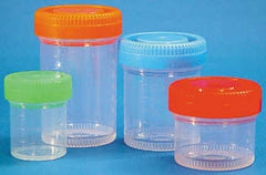 Fisher Anatomical Prefilled Formalin Container Protocol™ Color-Coded Polypropylene 45 mL Fill in 90 mL (3 oz.) Screw Cap Unprinted NonSterile