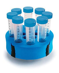 Fisher Scientific Mixer Tube Holder 8 Place 20 to 25 mm Tube SIze Blue