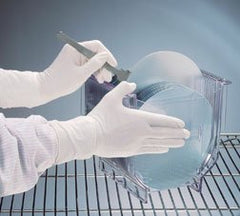 Fisher Scientific Cleanroom Glove Kimtech Pure® G3 Size 7 Nitrile White 12 Inch Beaded Cuff Sterile Pair - M-627267-3301 - Case of 200