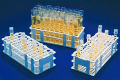 Fisher Scientific Test Tube Rack Scienceware® No-Wire™ 60 Place 15 to 16 mm Tube Size 4-1/8 X 9-3/4 X 2-3/4 Inch