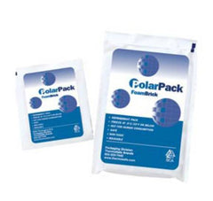 Fisher Scientific Foam Brick ThermoSafe® Polar Pack® 4-1/2 X 4 X 1-1/2 Inch, Freezing Point: 0 Degree C, Semi Rigid Refrigerant Gel Pack, 15 oz.