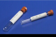 Fisher Scientific Monoject™ Venous Blood Collection Tube Serum Tube Plain 10.2 X 50 mm 2 mL Red Conventional Closure Glass Tube