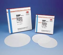 Fisher Scientific Filter Paper 90 mm OD, Grade 589/1 Circle