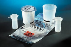 Fisher Scientific Urine Specimen Collection Kit 2 X 45 mL Polypropylene Tamper Evident Collection Vial