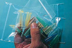 Fisher Scientific Sample Bag Fisherbrand* 8 X 5 Inch Polyethylene Clear - M-660866-4918 - Case of 10