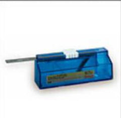 Fisher Anatomical Microtome Blade HP35 High Profile, PTFE Coated Stainless Steel, 0.31 mm, 34° Cutting Angle, 14 X 75 mm, Disposable