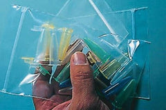 Fisher Scientific Sample Bag Fisherbrand* 9 X 13 Inch Polyethylene Clear - M-663481-3276 - Case of 5