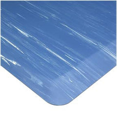 Fisher Scientific Anti-Fatigue Floor Mat Tile-Top™ AM SpongeCote® 3 X 5 Foot Gray PVC / Anti-Microbial Nitrile Infused Sponge - M-669318-2853 - Each