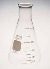 Fisher Scientific Erlenmeyer Flask Pyrex Borosilicate Glass 2,000 mL (64 oz.)
