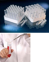 Fisher Scientific Nunc™ EZFlip™ Centrifuge Tube Conical Bottom Plain 28 X 116 mm 50 mL Without Color Coding Hinged Snap Cap Polypropylene Tube