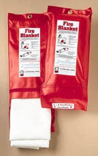 Fisher Scientific Fire Blanket 4 W X 4 L Foot Fiberglass