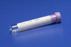 Fisher Scientific Monoject™ Venous Blood Collection Tube Hematology K3 EDTA Additive 10.2 X 50 mm 2 mL Lavender Conventional Closure Glass Tube