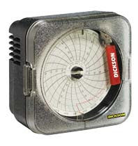 Fisher Scientific Temperature Chart Recorder Dickson™ Super-Compact SC3 24-Hour / 7-Day Switchable