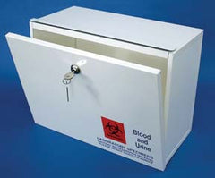 Fisher Scientific Insulated Specimen Lock Box 7 X 10-1/4 X 14 Inch Steel